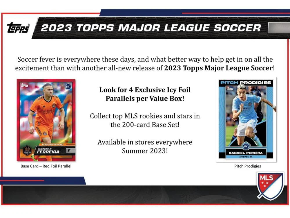 MLS Soccer Trading Card Blaster Box (11 Packs) X642260