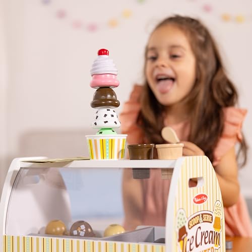 28 pcs Wooden Ice Cream Play Food Set Z11500