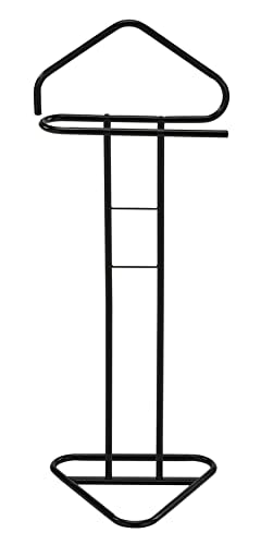 Black Metal Clothing Wardrobe Rack Stand Y19477