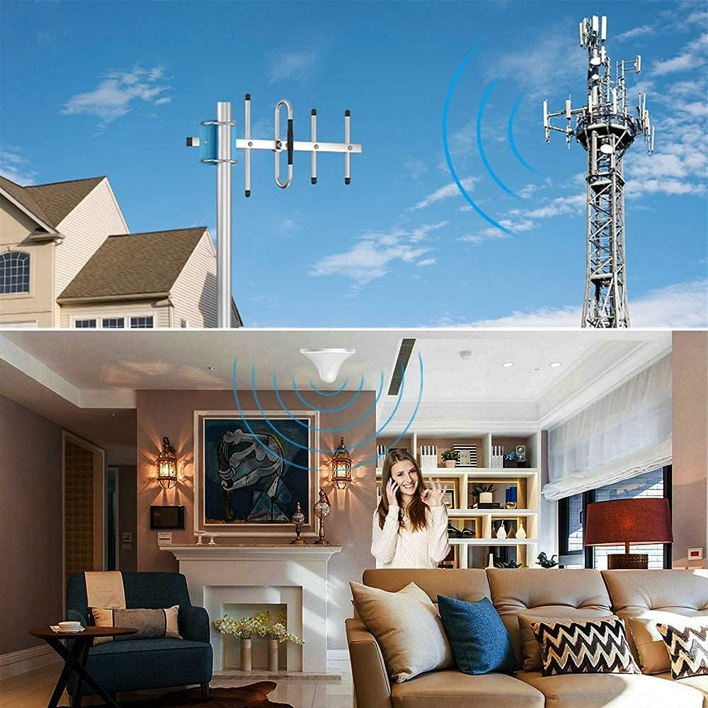 Blue Cell Phone Signal Booster 5G 4G LTE 700MHz Band 12/17 FDD B16813