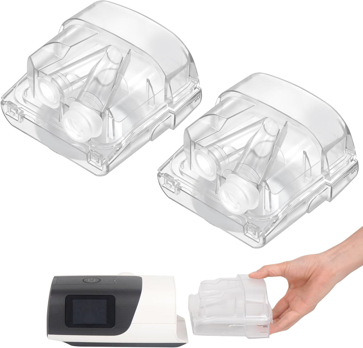 2 Pack Replacement Water Chambers for AirSense 11 and AirCurve 11 Water Tanks H6929