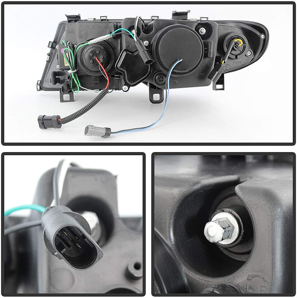 Black Projector Headlights Assembly K373204