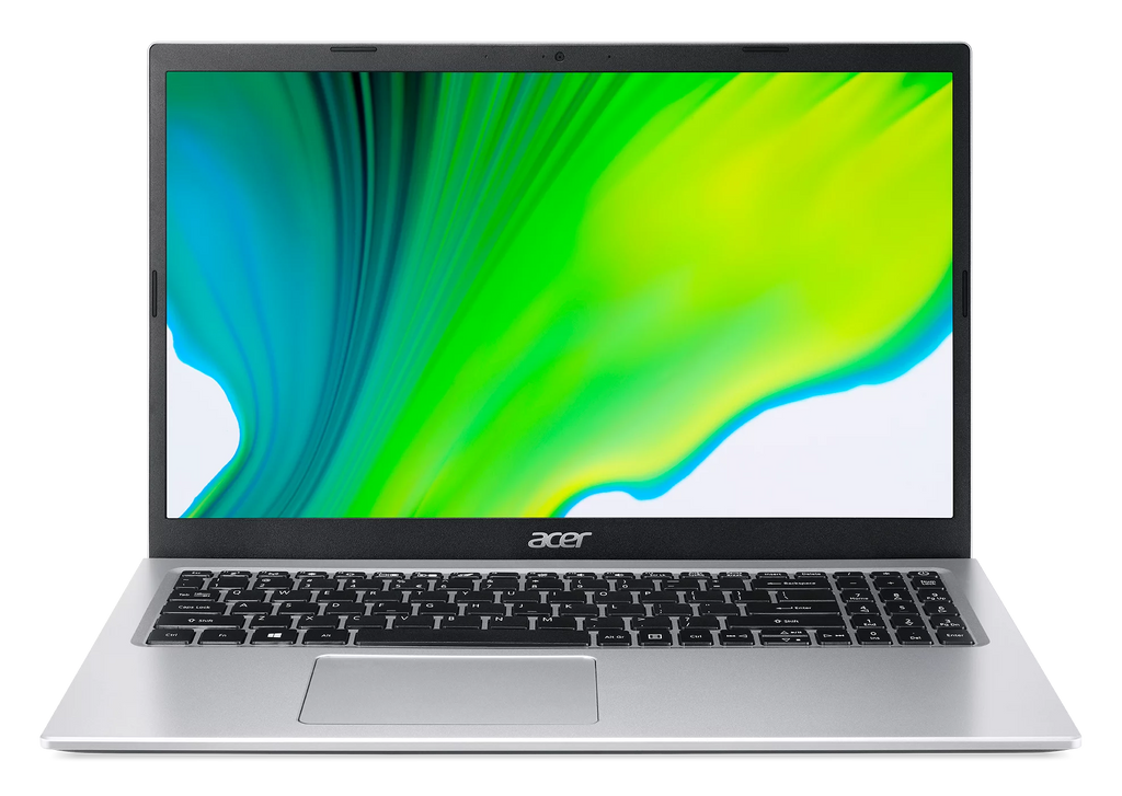 15.6" Full HD Display Intel Celeron N4500 4GB DDR4 128GB eMMC Pure Silver Windows 11 Home Laptop V6240