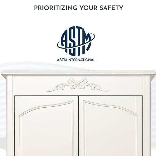 Ivory Lace Armoire K5778