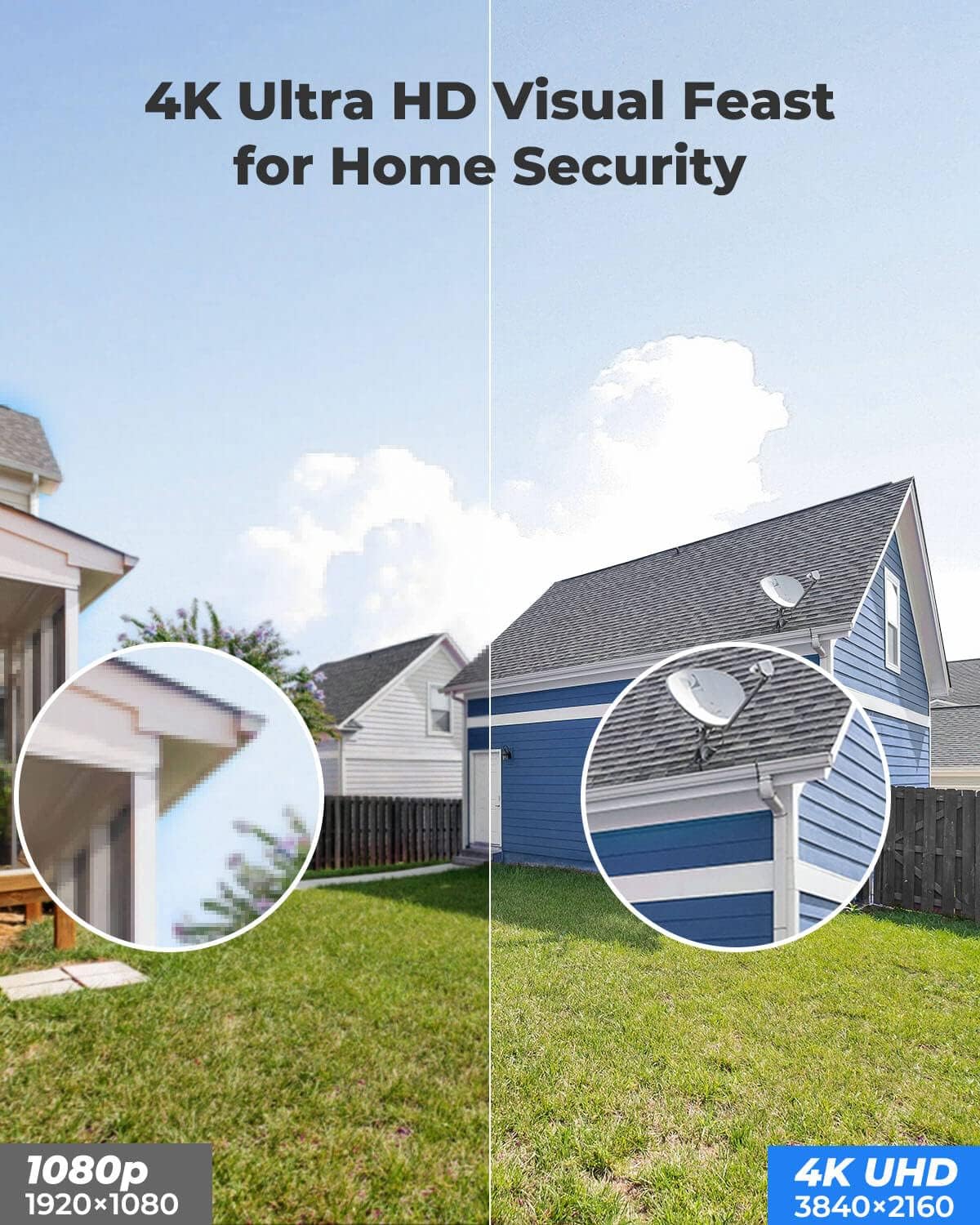 4K Outdoor PoE Dome Camera Pack of 2 R31272