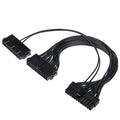 24-Pin ATX Motherboard Cable 20+4 Pin 30cm Black Q435429