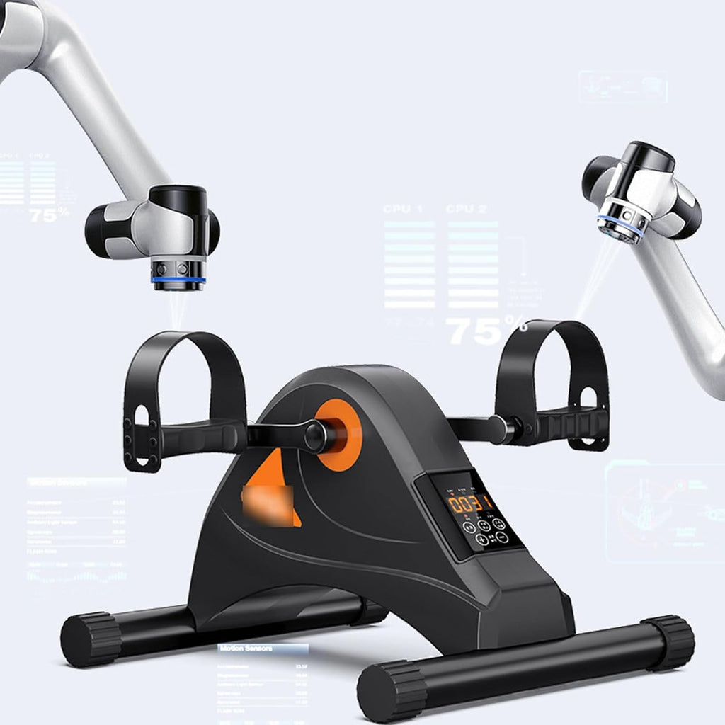 Under Desk Bike Pedal Exerciser with LCD Display U721