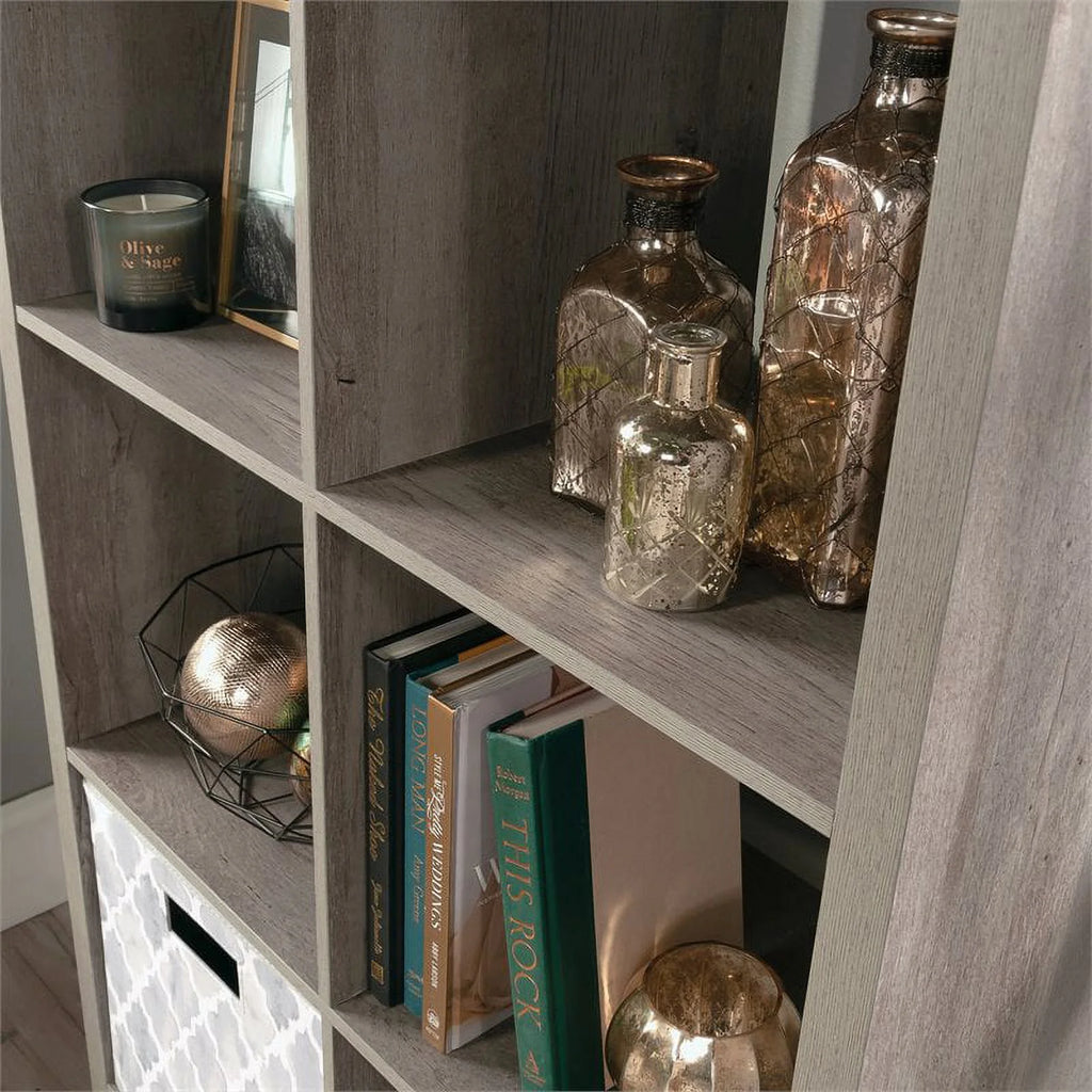 8-Cube Organizer Storage Bookshelf, Mystic Oak Finish Z350320