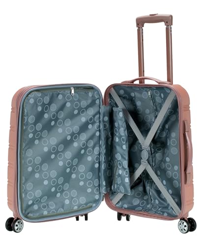 Lavender Hardside Expandable Luggage with Spinner Wheels, Carry-On 20" U918