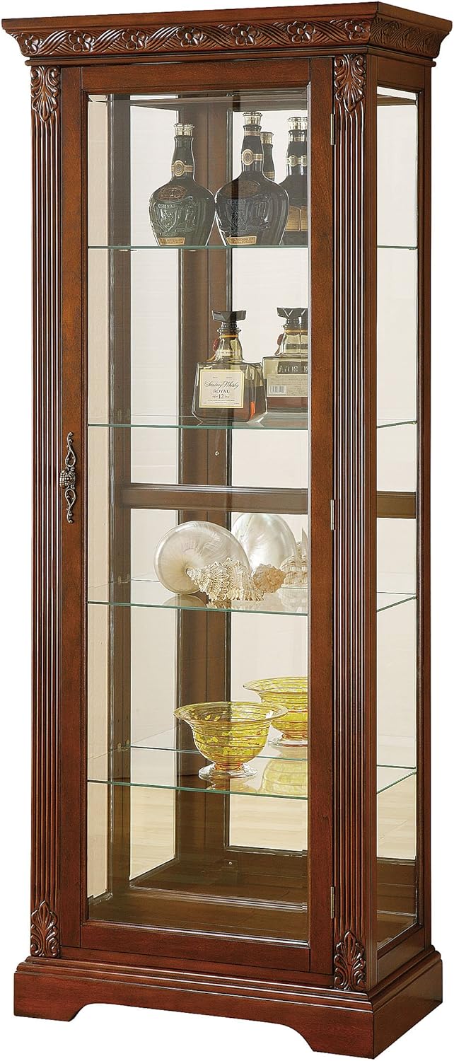 Cherry Curio Cabinet H7611