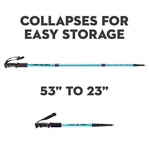 Aluminum Trekking Pole and Walking Staff P5101