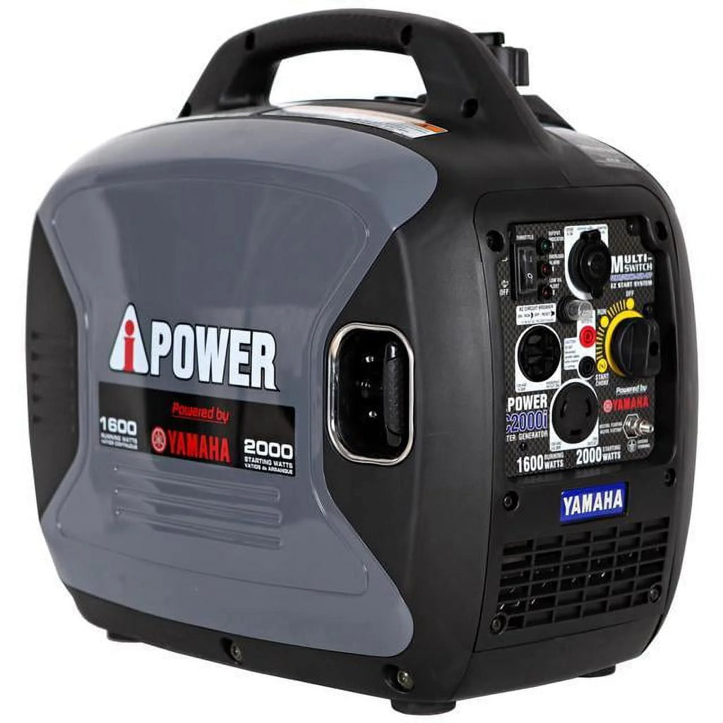 Portable Inverter Generator, 2,000 Watt Starting, 1,600 Watt Running, Gasoline O754758