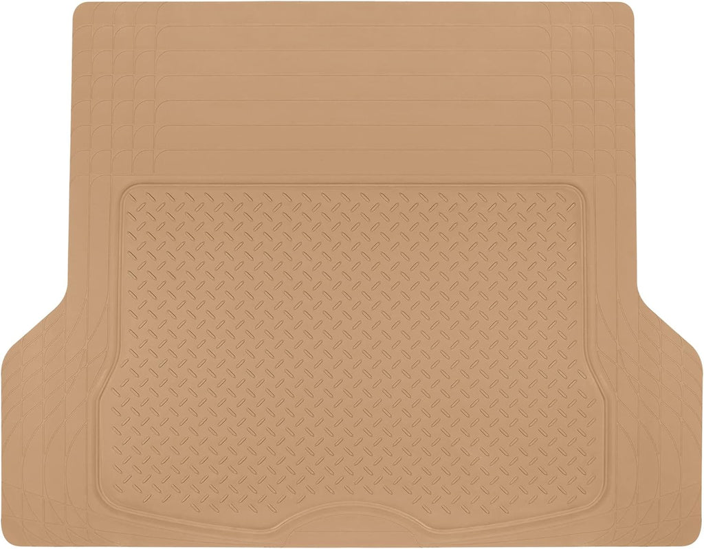 Heavy Duty All Weather Trunk Cargo Liner Floor Mat Black K40134