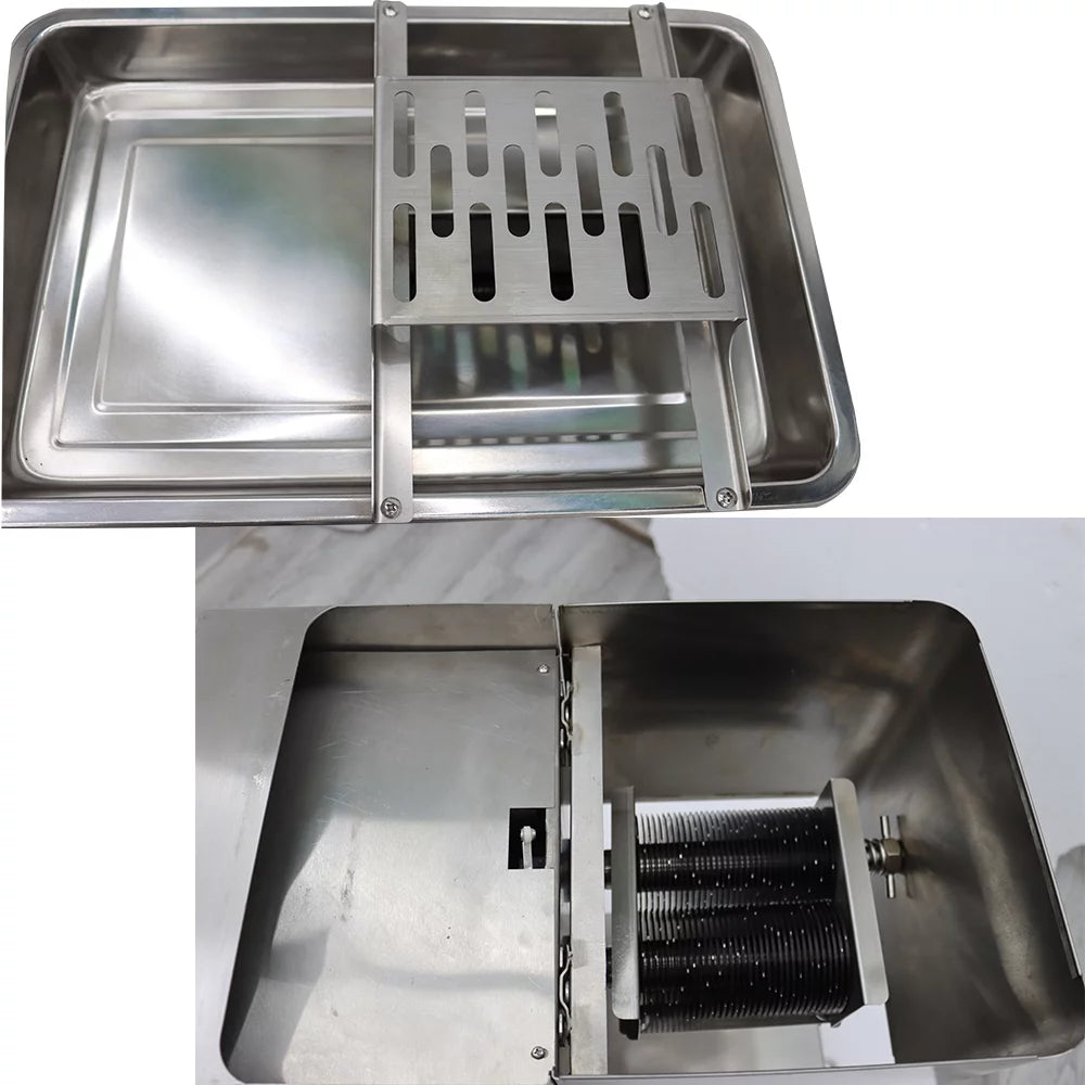 Stainless Steel Commercial Meat Slicer with 3mm Blade X8807