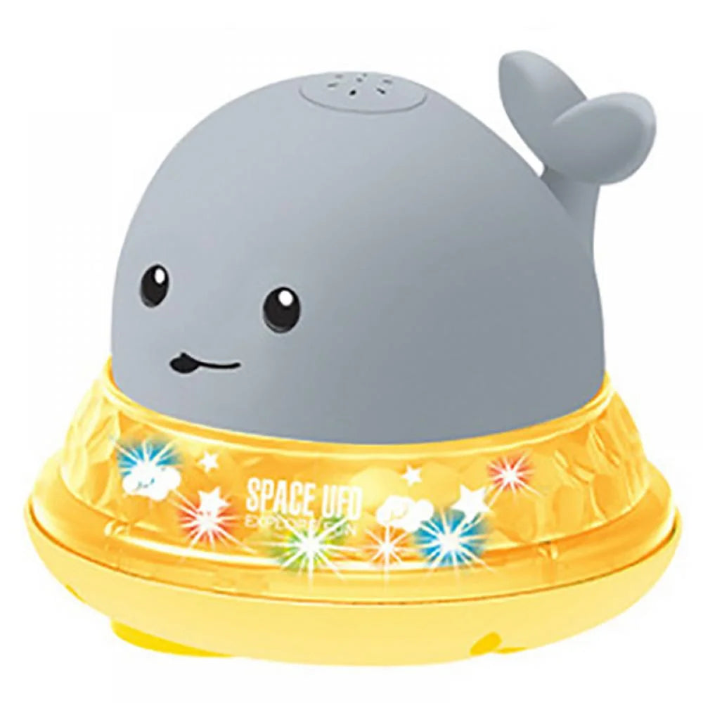 LED Bath Toys Whale Sprinkler Bathtub Toy X25695