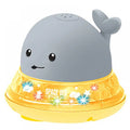 LED Bath Toys Whale Sprinkler Bathtub Toy X25695