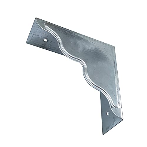 8 Pcs Antique Silver Metal Furniture Corner Protectors N417