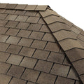 Weathered Slate Double-Layer Hip and Ridge Cap Roofing Shingles (20 lin. ft. per Bundle) (30-Pieces) O31191