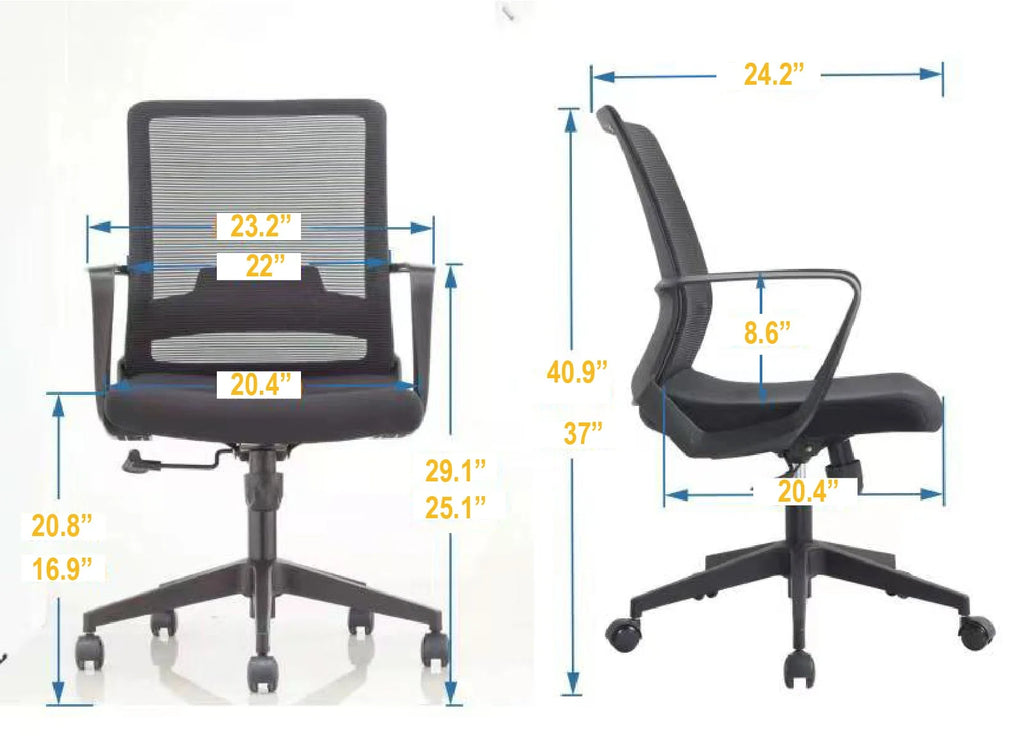 Black Mesh Office Chair Z7826