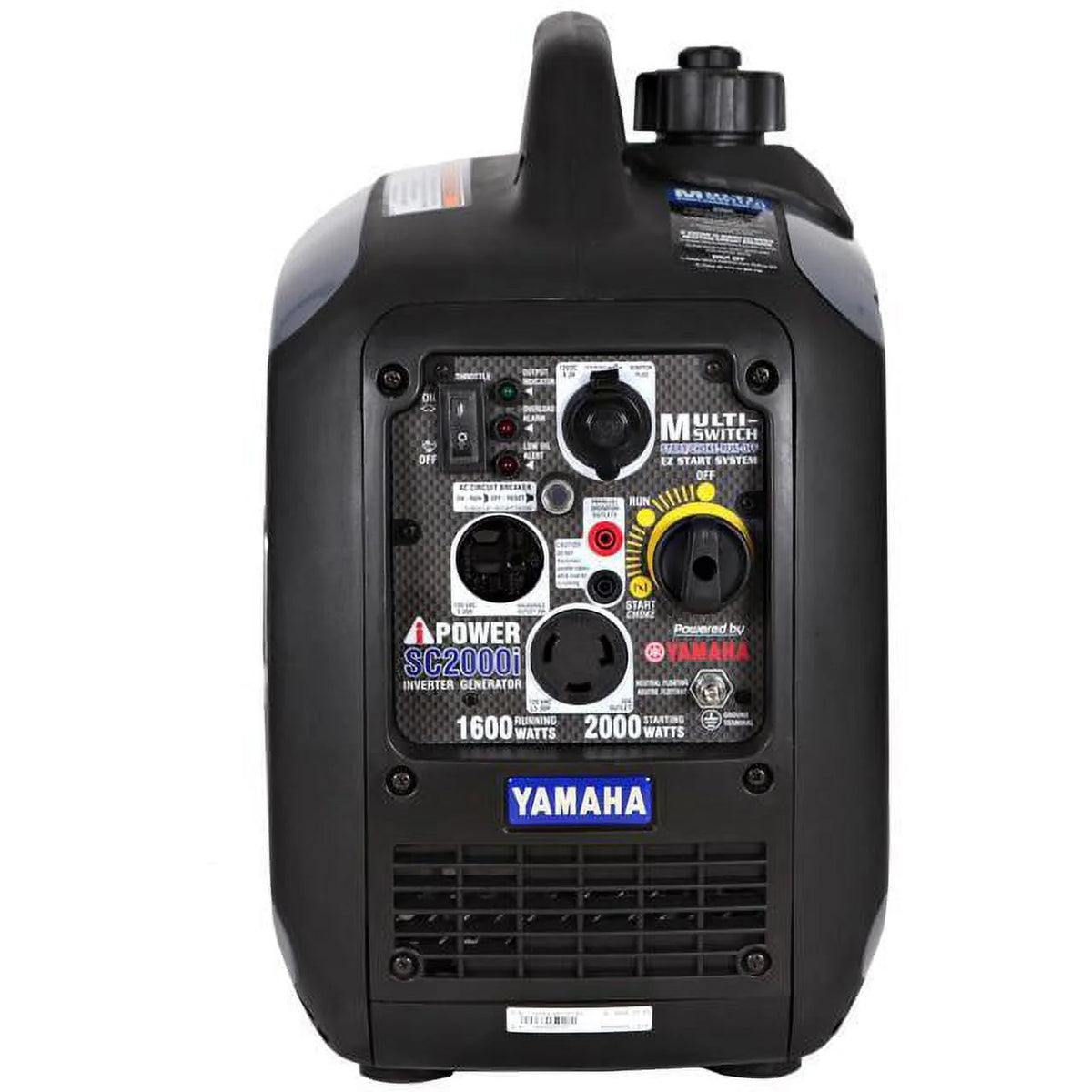 Portable Inverter Generator, 2,000 Watt Starting, 1,600 Watt Running, Gasoline O754758
