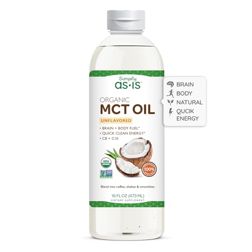 Organic MCT Oil C8 & C10 Unflavored 40 fl oz O4592
