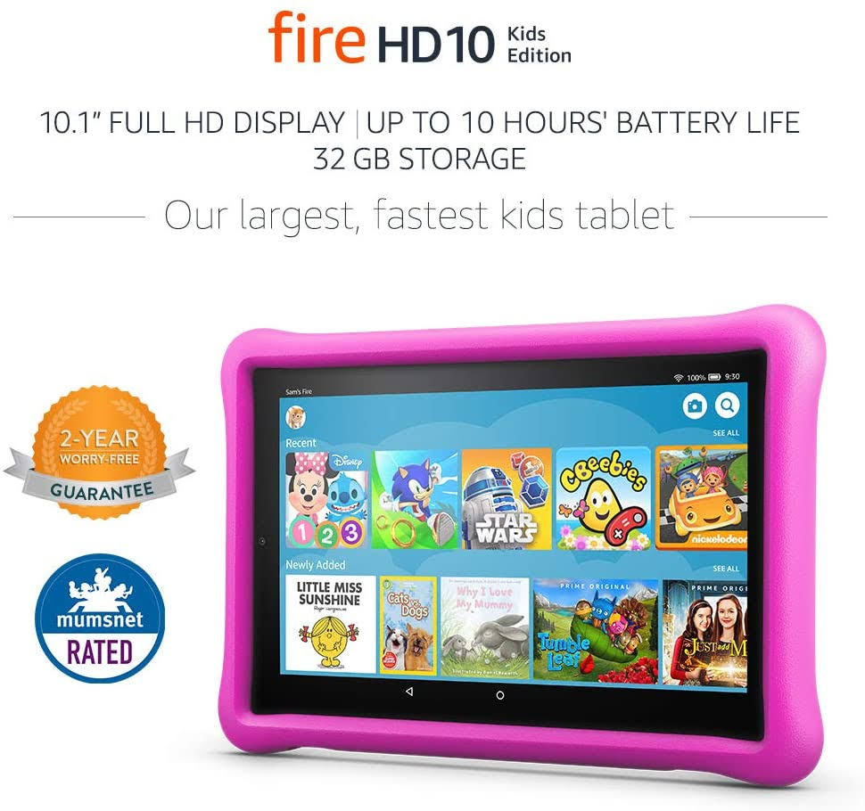 10.1” 1080p Full HD 32 GB Kids Tablet R762