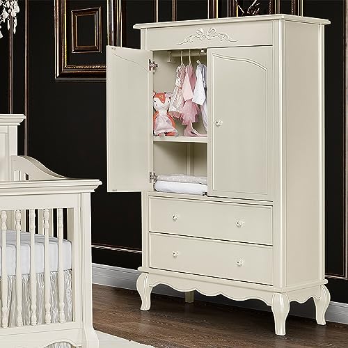 Ivory Lace Armoire K5778