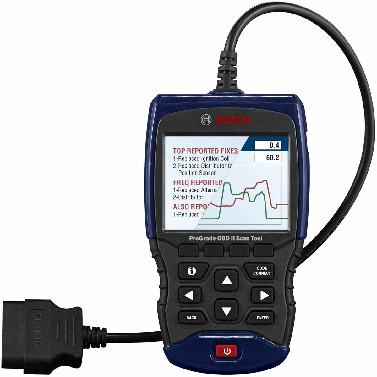 OBD II Scan Tool with Brake System Resets D450326