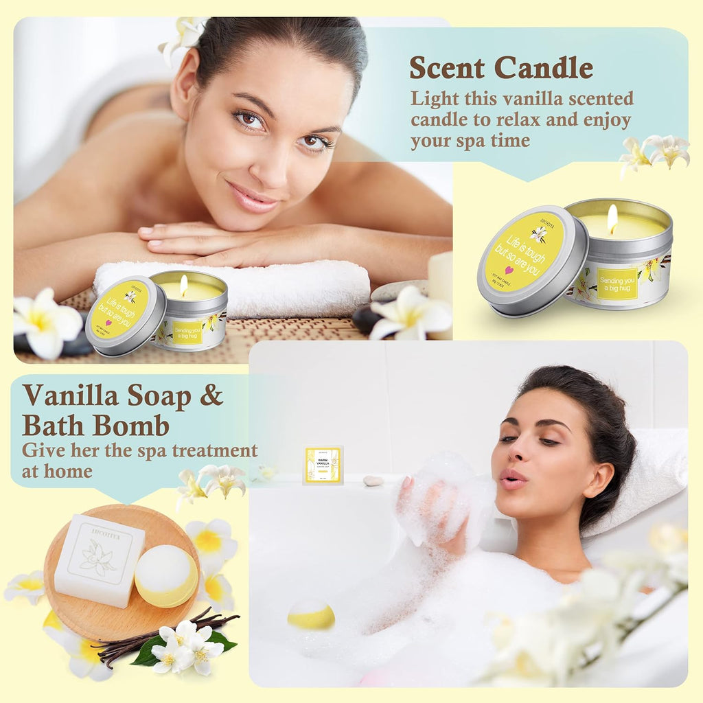 Warm Vanilla Bath and Body Gifts Set V674499