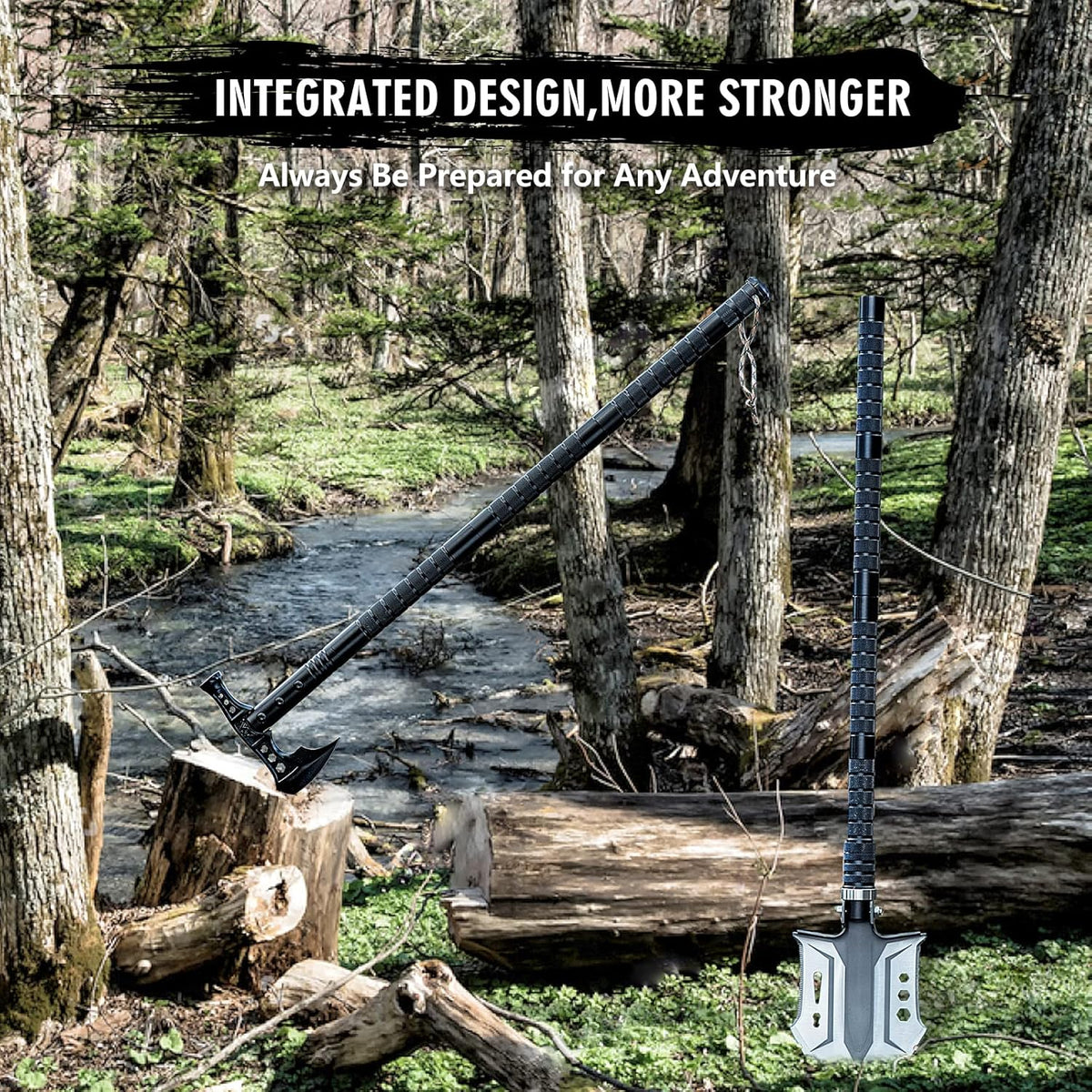 Camping Shovel Axe High Carbon Steel Set S94091