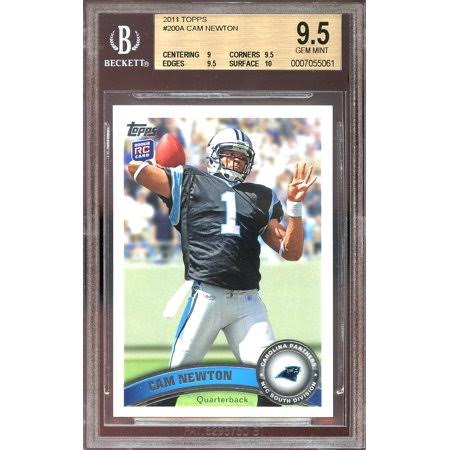 2011 Topps Cam Newton Carolina Panthers Rookie Card BGS 9.5 E542211