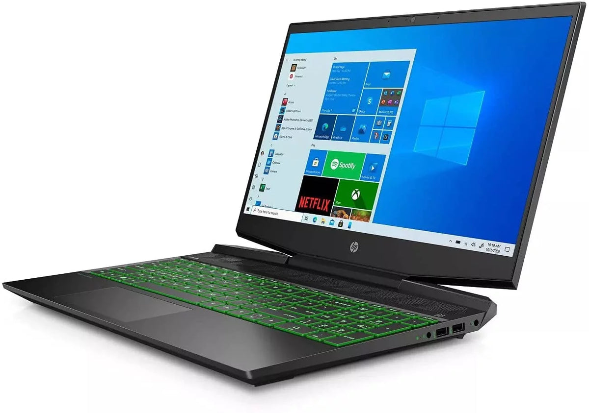 15.6" FHD IPS Gaming Laptop Intel Quad-Core i5-10300H 32GB DDR4 2TB SSD GeForce GTX 1650 4GB Black L4823