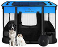 Foldable Dog Cat Playpen with Carrying Case Q511374