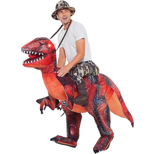 Inflatable Dragon Costume Adults 72IN and Inflatable Dinosaur Costume for Adult 72IN R427