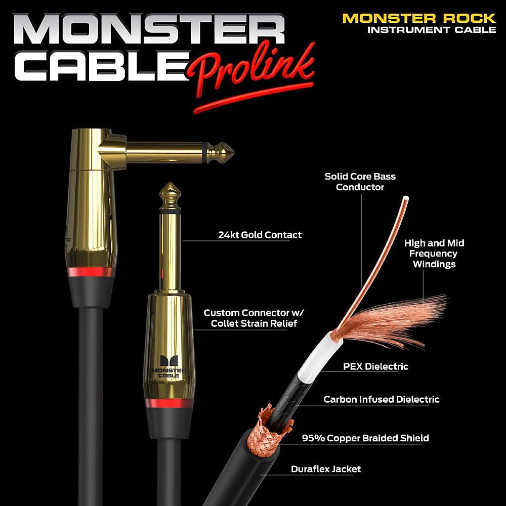 1/4 inch Straight to Instrument 6 ft Cable Q817759