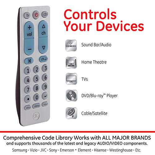 Silver Universal Remote Control Z25067