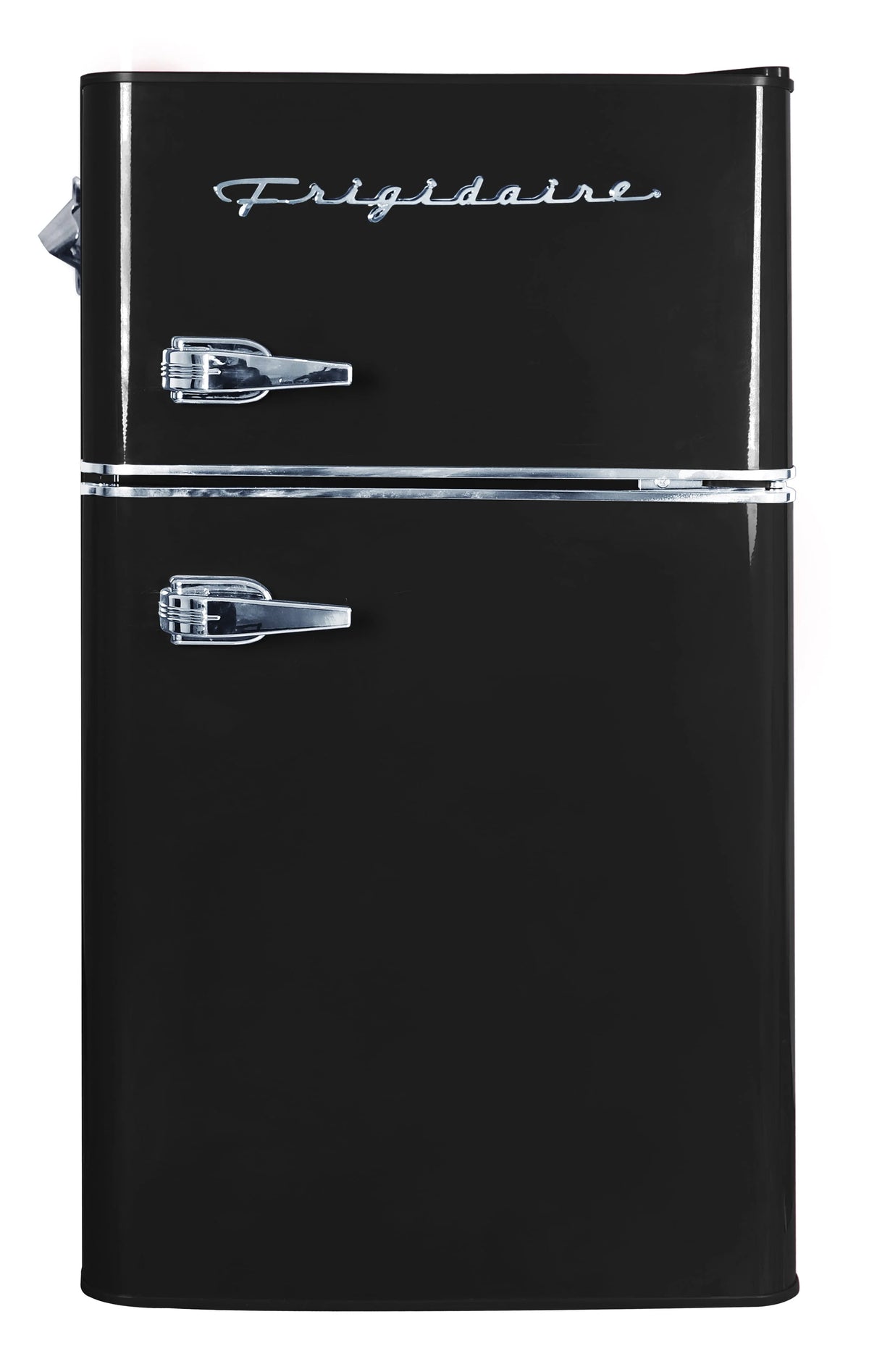 Black 3.1 Cu Ft Two Door Compact Refrigerator with Freezer P32801