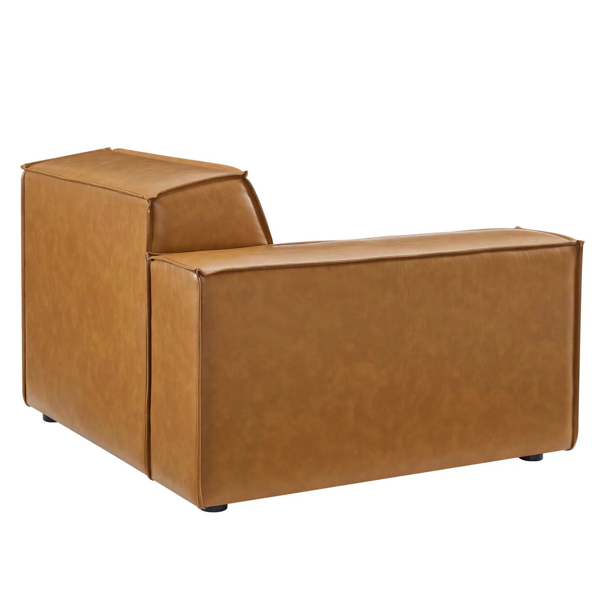 Tan Vegan Leather 4-Piece Sofa A138138
