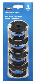 .065 4 Pack Auto Feed Trimmer Spools X8203