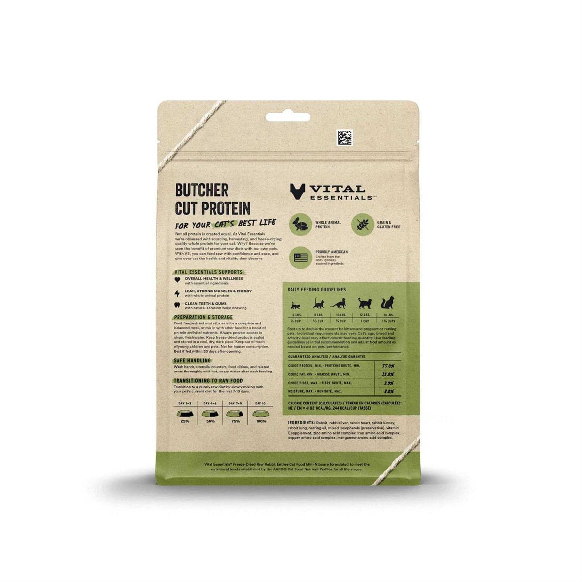 Freeze-Dried Raw Cat Food V243
