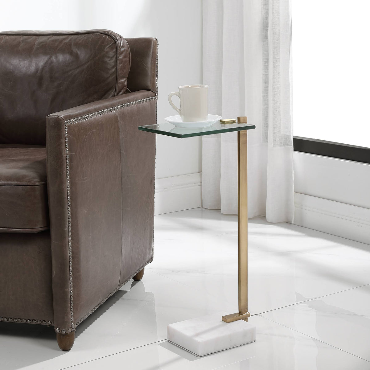 Brass Accent Table G12670