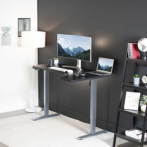 Electric Corner 58 x 35 in L-Shaped Standing Desk C655