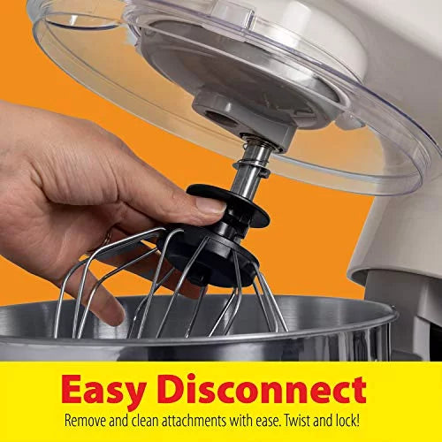 550W 8-Speed Kitchen Stand Mixer with Stainless Steel Bowl U9805