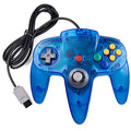2-Pack Wired Classic Controller with 2 Extension Cords Clear Orange and Green X142