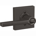 Matte Black Keyed Entry Lever G584