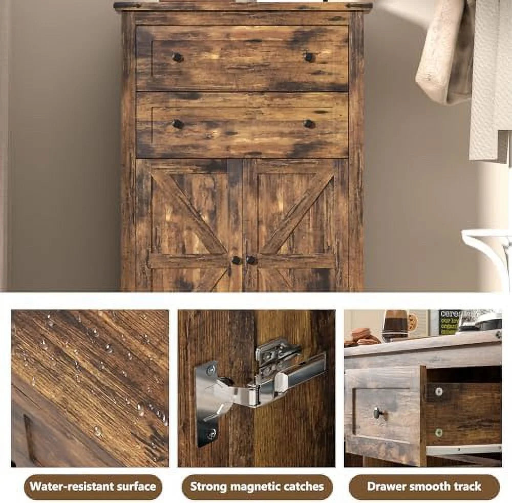 White Farmhouse Dresser L5814