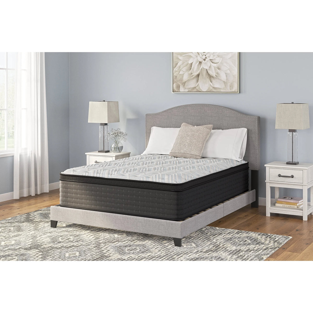 Full Size Euro Top Hybrid Mattress with Memory Foam J7623