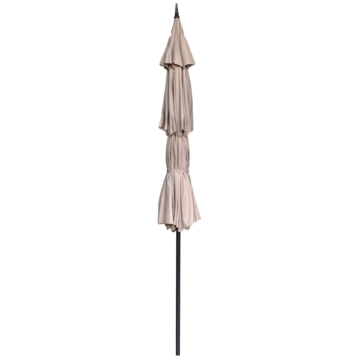 9ft Tan Patio Umbrella with Crank C64844