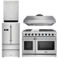 48 in. Propane Gas Range 4 Piece Kitchen Package N209