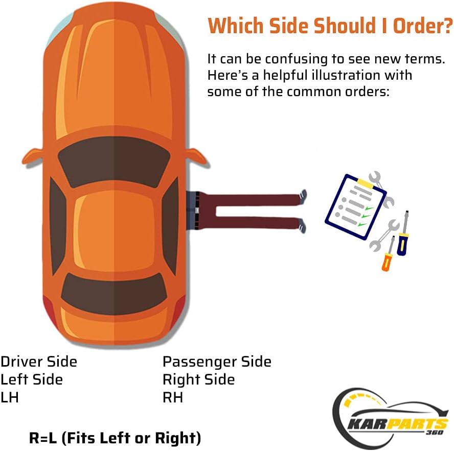 Headlight Driver Side Assembly Unit V2658